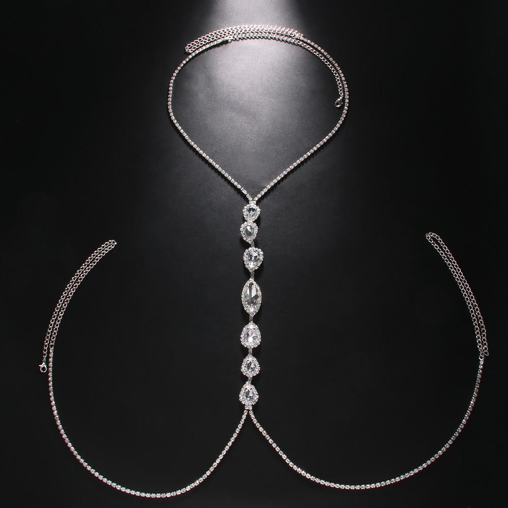 Mode Sexy Waterdruppel Ketting - Body Jewelry Necklace recensie en prijs
