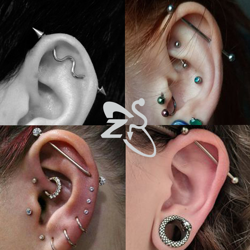 ZS 1PC Chirurgisch Staal Bat I - Body Jewelry Surgical Steel recensie en prijs
