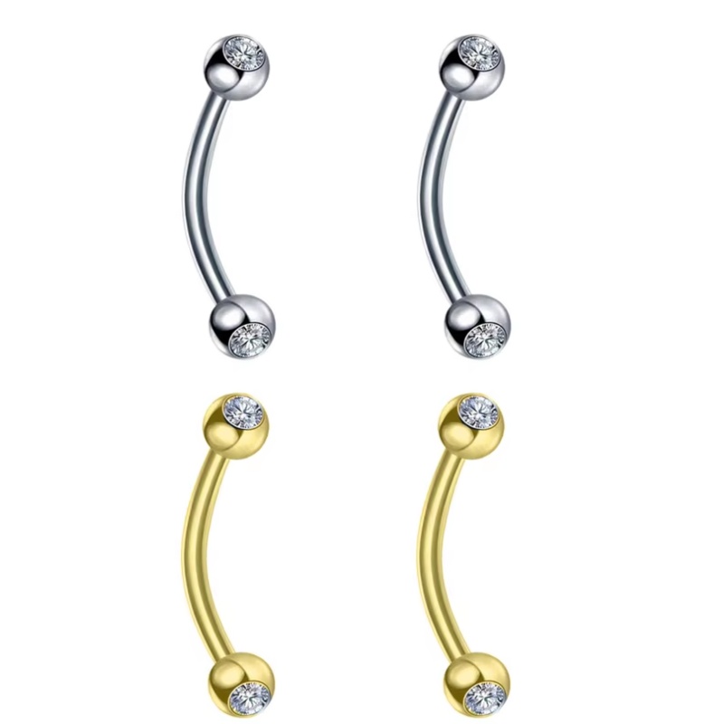 2PCS Body Jewelry 16G Daith Oo - Body Jewelry Surgical Steel recensie en prijs