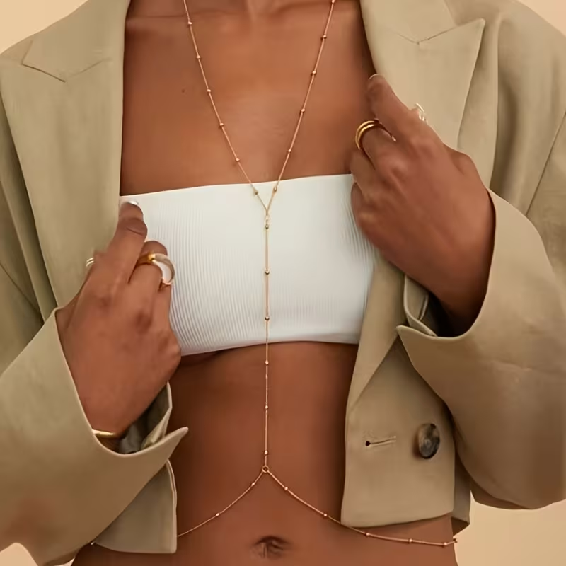 Mode Eenvoudige kralenketting  - Body Jewelry For You recensie en prijs