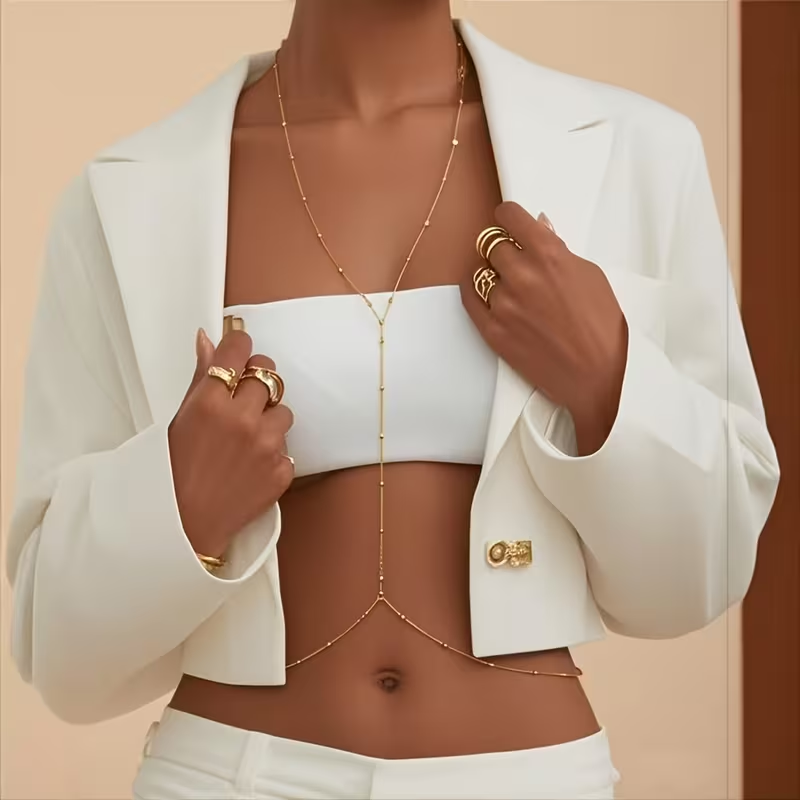 Mode Eenvoudige kralenketting  - Body Jewelry For You recensie en prijs