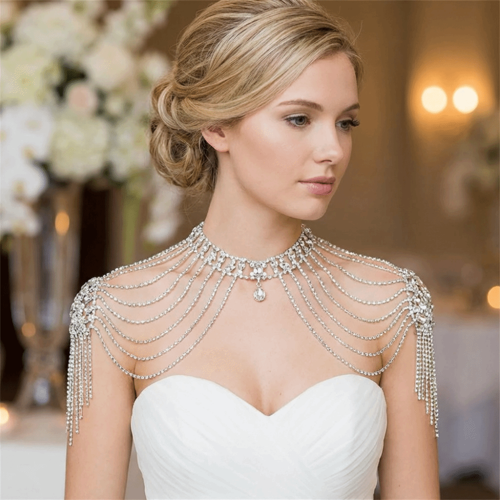 Luxueus Ontworpen Schouderkett - Body Jewelry Necklace recensie en prijs