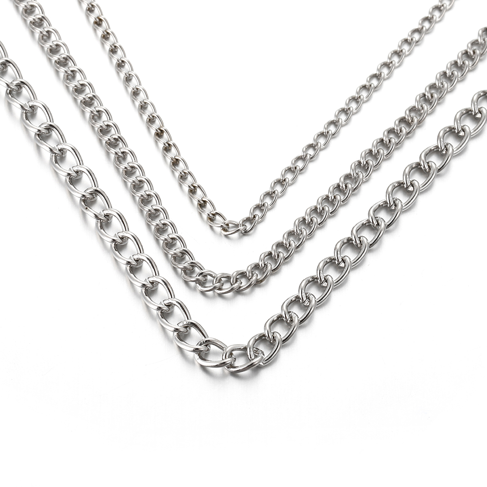 2Meter 2.5/3.5/4.5mm Metalen P - Body Jewelry Necklace recensie en prijs